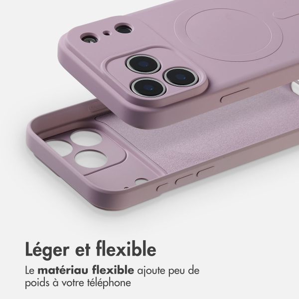 imoshion Coque Couleur avec MagSafe Apple iPhone 17 Pro - Violet