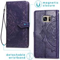 imoshion Etui de télephone Mandala Samsung Galaxy S7 - Violet