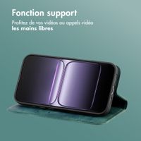 imoshion Étui de téléphone portefeuille Slim OnePlus Nord 5 - Vert