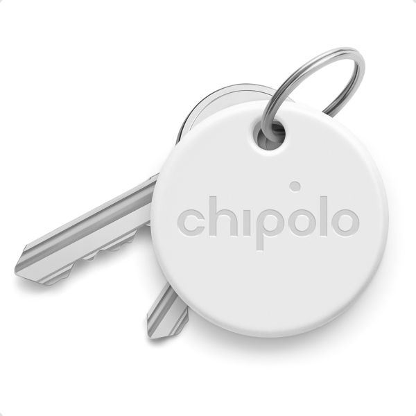 Chipolo ONE Point - Traceur Bluetooth pour Android - 4 pack - Blanc