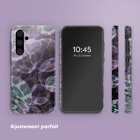 Selencia Coque arrière Vivid Samsung Galaxy A55 - Leo Bubble Green