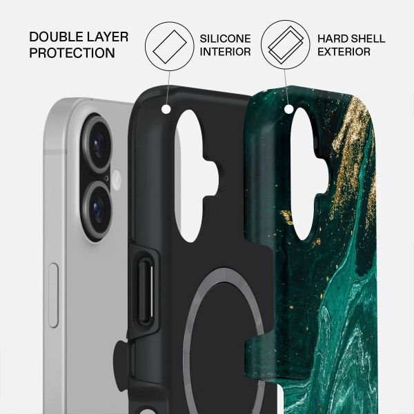 Burga Coque Tough MagSafe Apple iPhone 17 - Emerald Pool