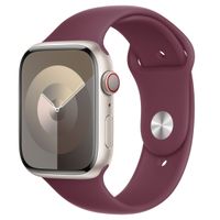 Apple Sport Band Apple Watch Series 1 á 10 / SE / Ultra (2) (44/45/46/49 mm) - Taille M/L - Mulberry