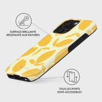 Burga Coque arrière Tough Apple iPhone 16 Pro - Lemon Tart