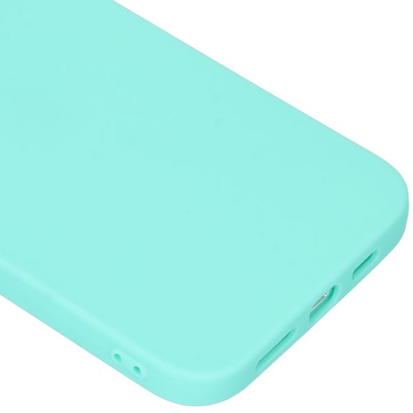 imoshion Coque Couleur iPhone 12 Pro Max - Turquoise