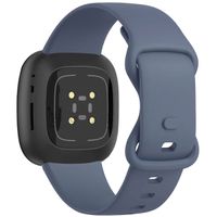 imoshion Bracelet silicone Fitbit Versa 4/ 3 / Sense (2) - Bleu foncé
