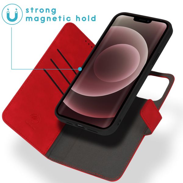 imoshion Etui de téléphone de type portefeuille 2-en-1 iPhone 13 Pro Max - Rouge