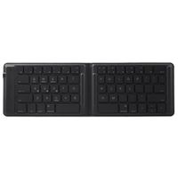 Uniq Forio Clavier bluetooth pliable QWERTY - Clavier sans fil - Chalk Grey