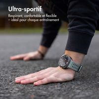 imoshion Bracelet Ocean en silicone Samsung Galaxy Watch Ultra (2024/2025) - Grayish Green