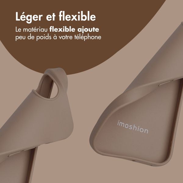 imoshion Coque Couleur Apple iPhone 16e - Marron