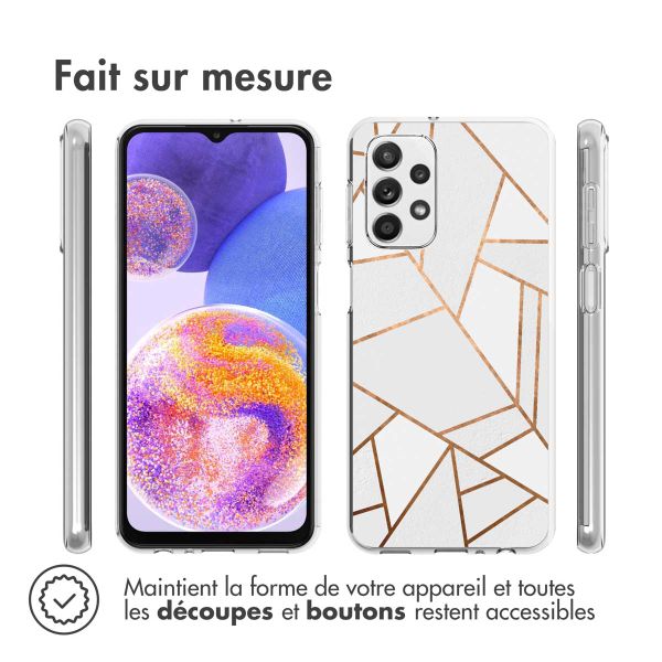 imoshion Coque Design Galaxy A23 (5G) - Pink Graphic