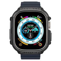 Spigen Coque Rugged Armor™ Apple Watch Ultra / Ultra 2 / Ultra 3 - 49 mm - Noir