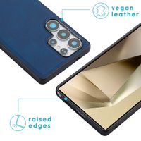 imoshion Etui de télephone luxe 2-en-1 amovible Samsung Galaxy S25 Ultra - Bleu