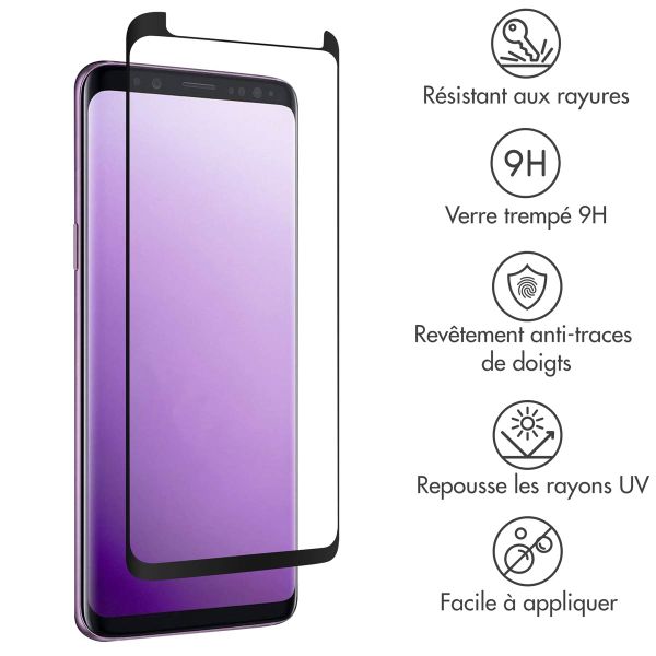Accezz Protection d'écran en verre trempé Samsung Galaxy S9