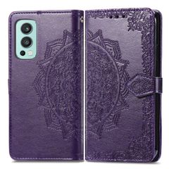 imoshion Etui de téléphone portefeuille Mandala OnePlus Nord 2 - Violet