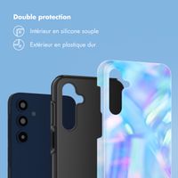 Selencia Coque arrière Vivid Tough Samsung Galaxy A16 - Holographic Blue Dream