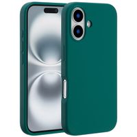 Accezz Coque Liquid Silicone avec MagSafe iPhone 16 - Forest Green