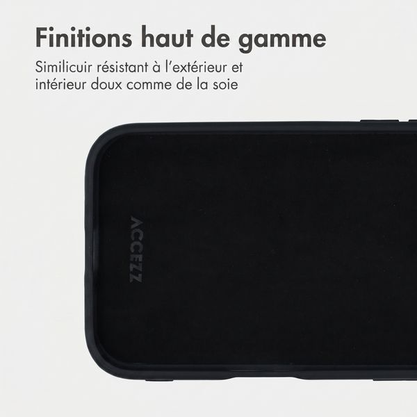 Accezz Coque arrière Edge avec MagSafe Samsung Galaxy A37 (5G) - Noir