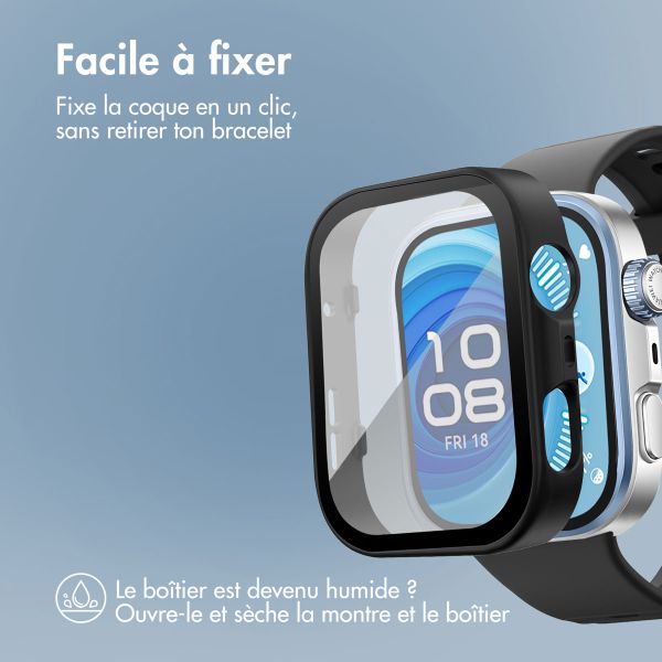 imoshion Coque rigide à couverture complète Huawei Watch Fit 4 Pro - Noir