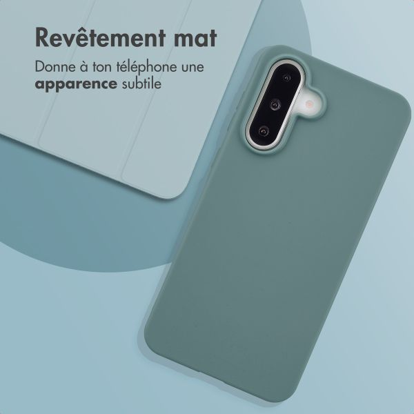 imoshion Coque Couleur Samsung Galaxy A36 / A56 - Pine Green
