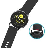 imoshion Bracelet silicone le Galaxy Watch 40/42mm / Active 2 42/44mm - Noir