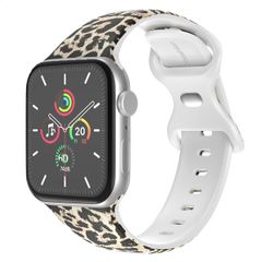 imoshion Bracelet en silicone⁺ Apple Watch Series 1 t/m 9 / SE (38/40/41 mm) | Series 10 / 11 (42 mm) - Leopard