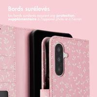 imoshion Étui de télephone portefeuille Design Samsung Galaxy A26 - Pink Bazaar Flowers