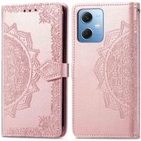 imoshion Etui de télephone Mandala Xiaomi Redmi Note 12 - Rose Doré