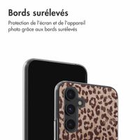 imoshion Coque design pour Samsung Galaxy A54 - Leopard Mood