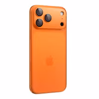 Spigen GLAStR EZ Fit Optik protection caméra pour Apple iPhone 17 Pro Max - Orange
