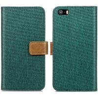 imoshion Étui de téléphone portefeuille Canvas Luxe iPhone SE / 5/5s