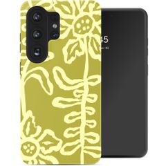 Selencia Coque arrière Vivid avec MagSafe Samsung Galaxy S26 Ultra - Chalky Bloom