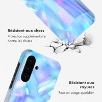 Selencia Coque arrière Vivid Tough Samsung Galaxy A36 / A56 - Holographic Blue Dream