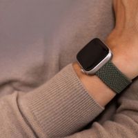 imoshion Bracelet tissé en nylon Apple Watch Series 1 á 11 / SE / Ultra (44/45/46/49 mm) - Vert foncé