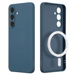 imoshion Coque Couleur avec MagSafe Samsung Galaxy S25 FE - Bleu foncé