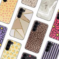 imoshion Coque design pour Samsung Galaxy S23 - Graphic Beige