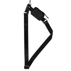 Selencia Cordon de téléphone avec petit sac - Midnight Black