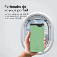 imoshion Batterie externe - 10.000 mAh - Quick Charge et Power Delivery - Vert