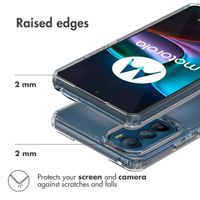 Accezz Coque Xtreme Impact Motorola Edge 30 - Transparent