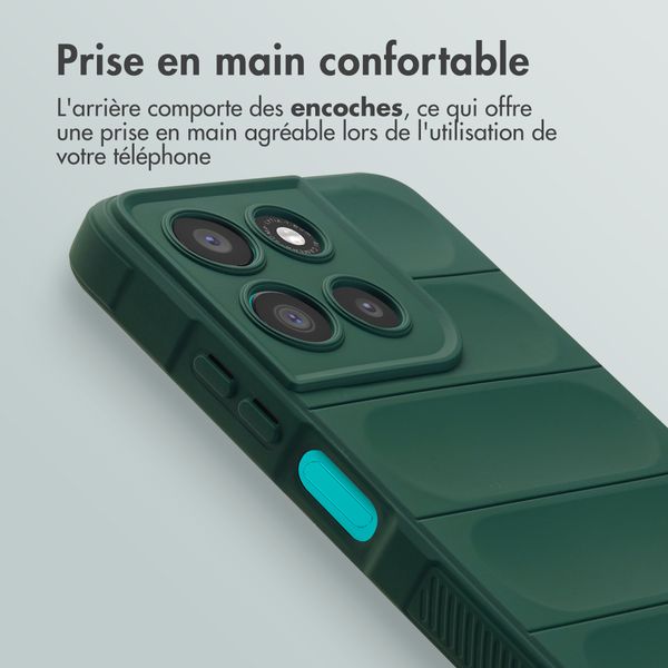 imoshion EasyGrip Backcover Motorola Moto G57 Power - Vert foncé