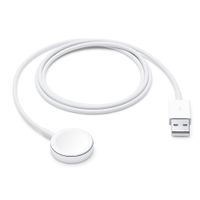Apple Câble de charge magnétique pour Apple Watch - 1 mètre - USB-A - Blanc