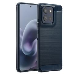 imoshion Coque Brushed Motorola Moto G86 - Bleu foncé