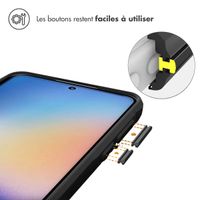 imoshion Rugged Hybrid Carbon Case Samsung Galaxy A55 - Noir