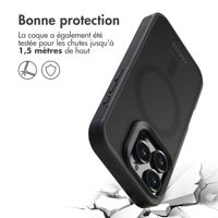 Accezz Coque Givrée Robuste avec MagSafe Apple iPhone 16 Pro Max - Noir