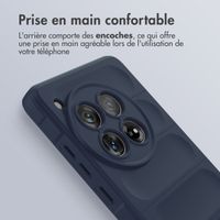 imoshion Coque arrière EasyGrip OnePlus 12 - Bleu foncé