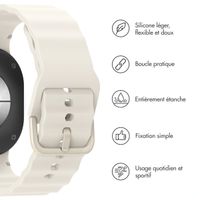 imoshion Bracelet Wave en silicone Samsung Galaxy Watch 8 (40/44mm) / Classic (46mm) - Lumière stellaire