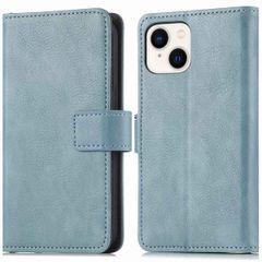 imoshion Étui de téléphone portefeuille Luxe Apple iPhone 15 Plus - Bleu clair