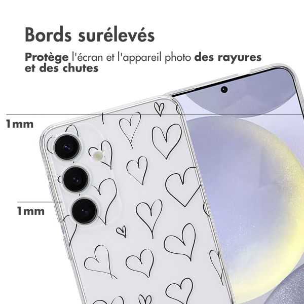 imoshion Coque Design Samsung Galaxy S25 Plus - Hearts