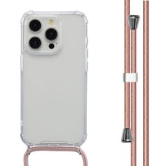 imoshion Coque avec dragonne Apple iPhone 15 Pro - Rose Gold