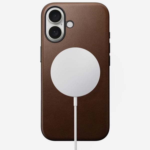 Nomad Coque Modern Leather iPhone 16 - Brown